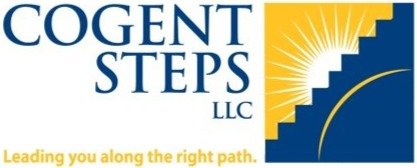 Cogent Steps, LLC — Leading you along the right path